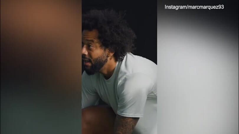 Il padel unisce gli sport, Marquez e Marcelo si divertono