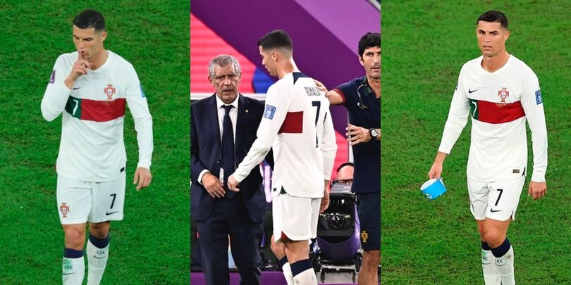 Ronaldo sostituito in Corea-Portogallo: la reazione del fuoriclasse portoghese