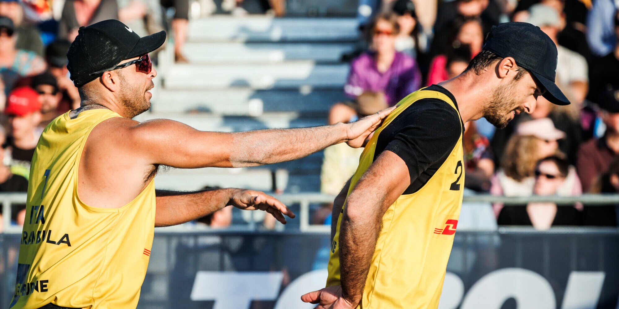 Terzo posto per Carambula/Ranghieri nell'Elite di Torquay