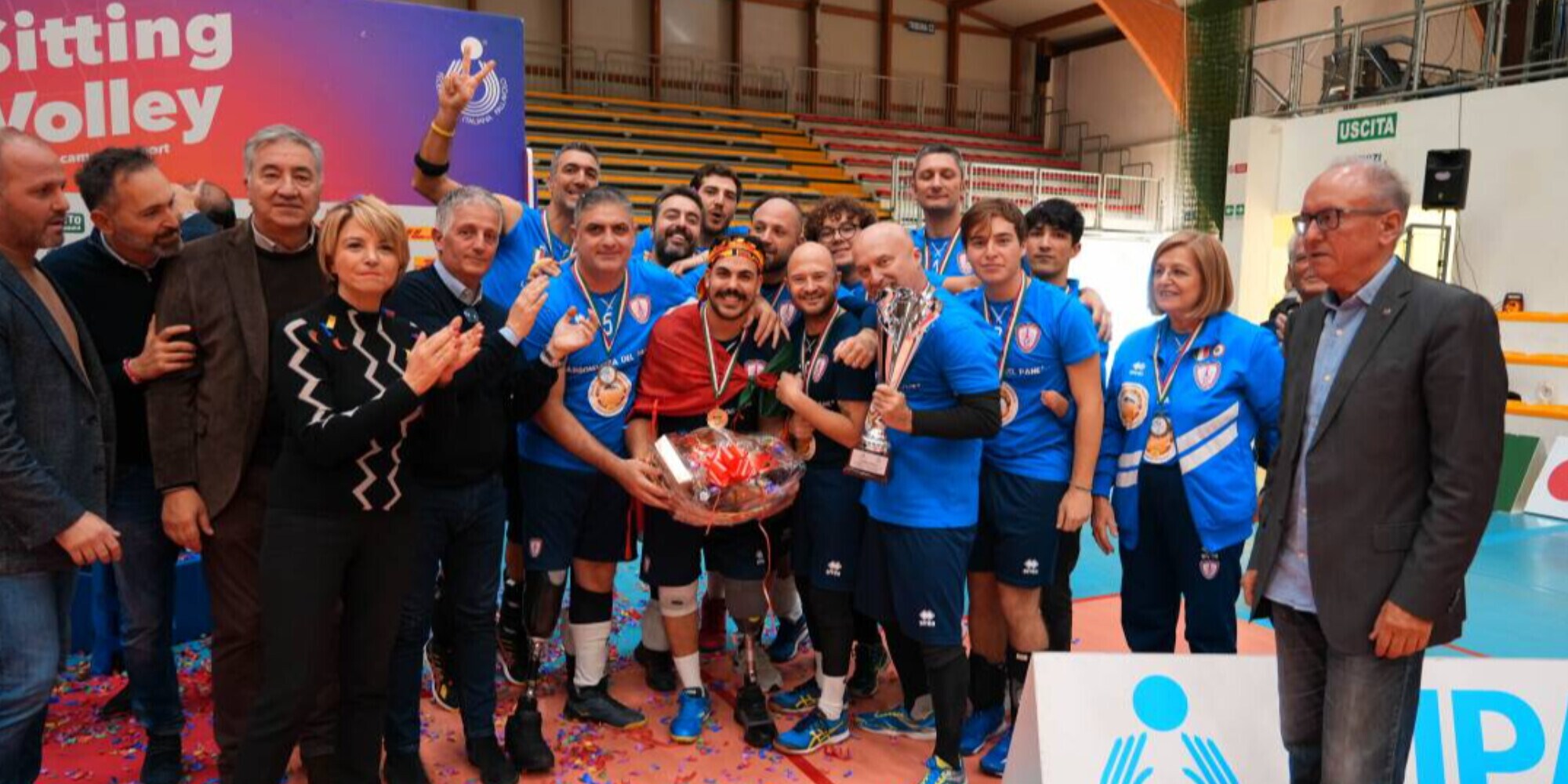 La Coppa Italia di sitting volley la alza Nola
