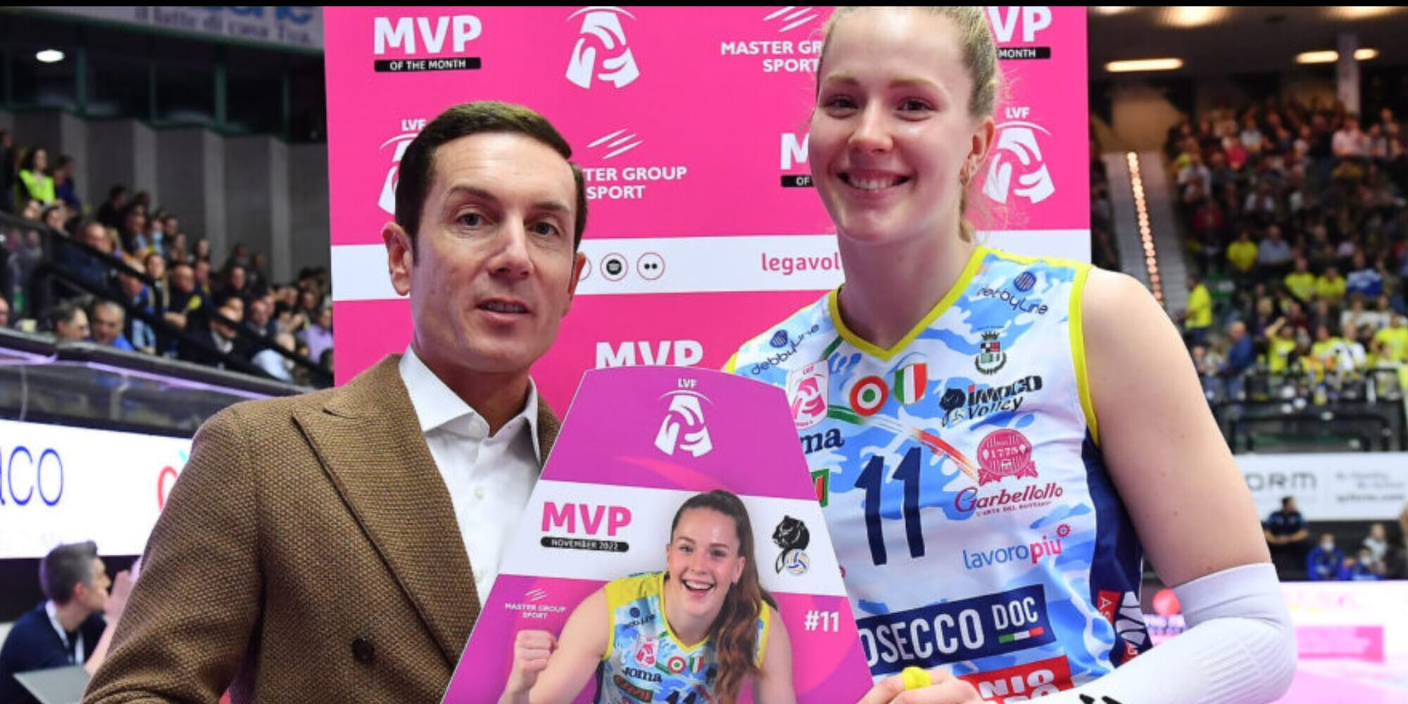 L' MVP di novembre è Isabelle Haak