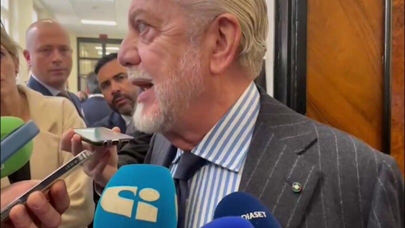 De Laurentiis: "Nuova Calciopoli? Stanno lavorando i giudici..."