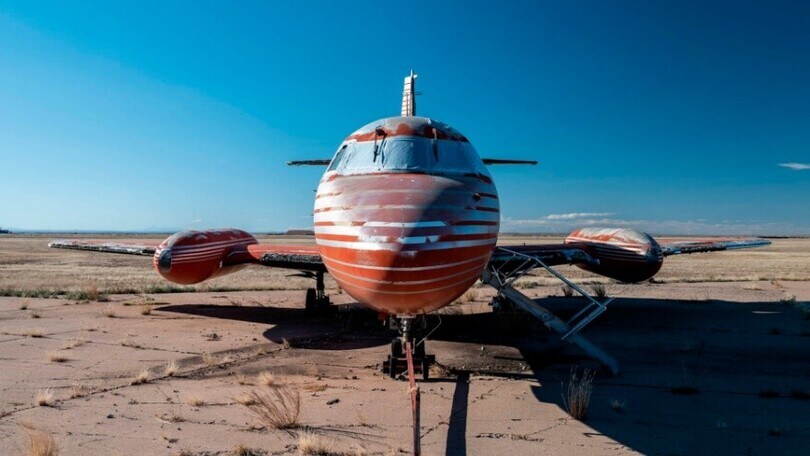 Un jet da vere star: l'aereo privato di Elvis Presley all'asta