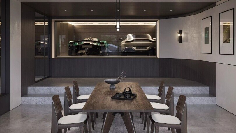 Spa, cinema e super garage: ecco la prima villa di Aston Martin