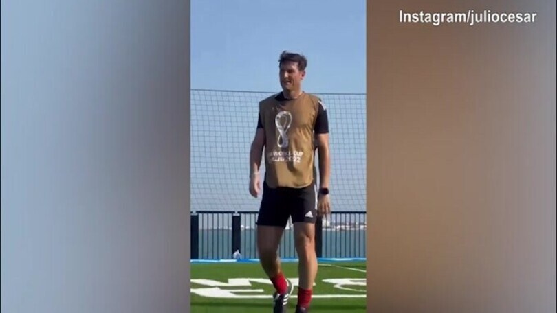 Julio Cesar formato....goleador: che rete del brasiliano!
