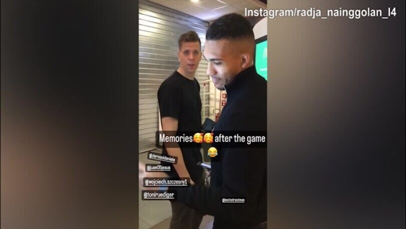 Roma, i ricordi di Nainggolan in una serata al fast food