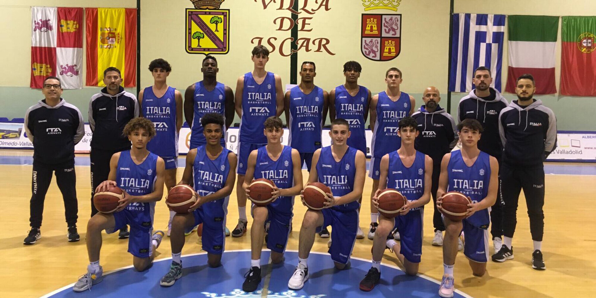 Vanni Talpo al Torneo di Iscar con la Nazionale U16