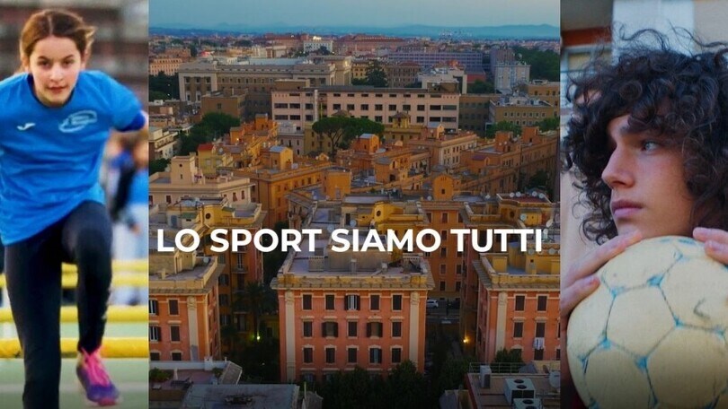 "Lo sport siamo tutti": valori ed emozioni nel video di Sport e Salute