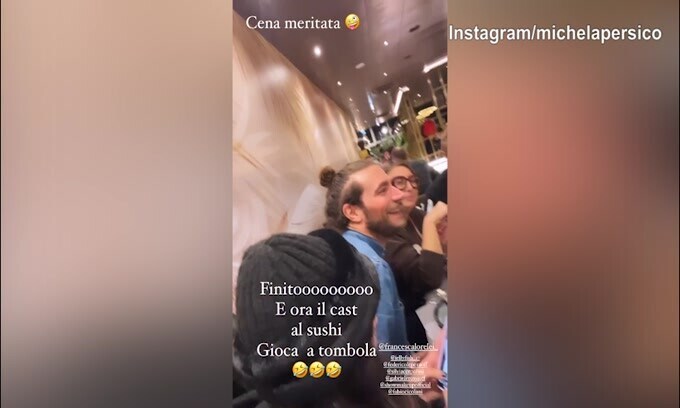 Michela Persico, realx con sushi e tombola
