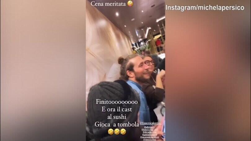Michela Persico, realx con sushi e tombola