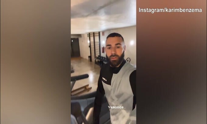 Occhiolino con fiducia al futuro per Benzema