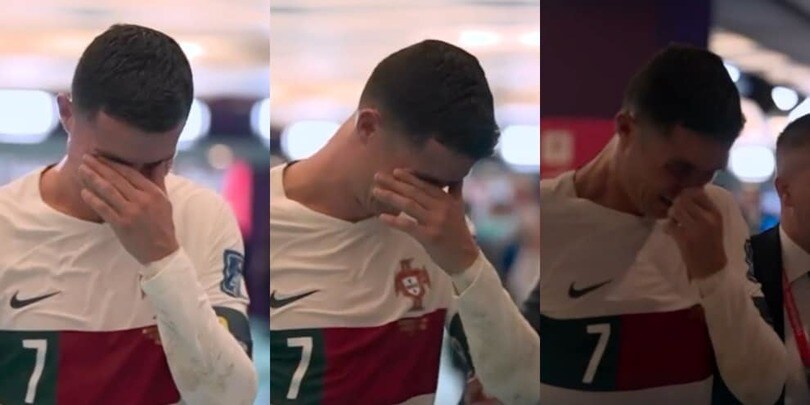 Ronaldo, addio Mondiale: esce dal campo in lacrime