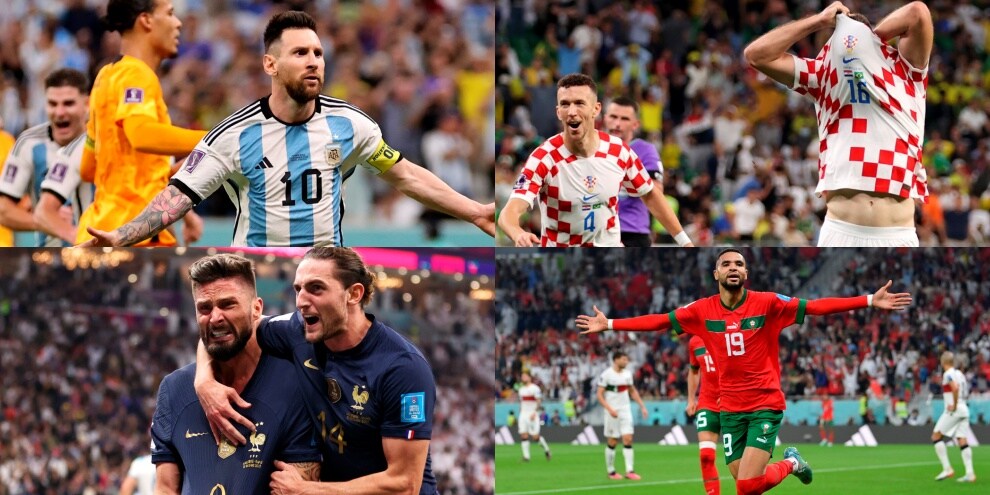 Mondiali 2022: il programma delle semifinali e dove vederle in tv