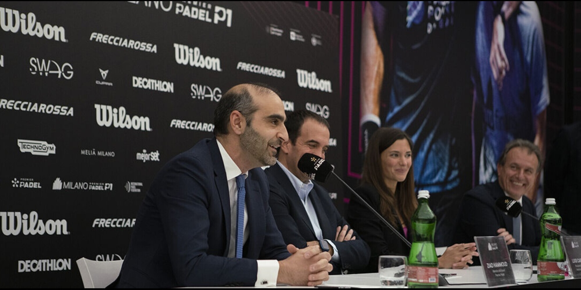Milano Premier Padel, Hammoud: "Con l'Italia è una storia d'amore"