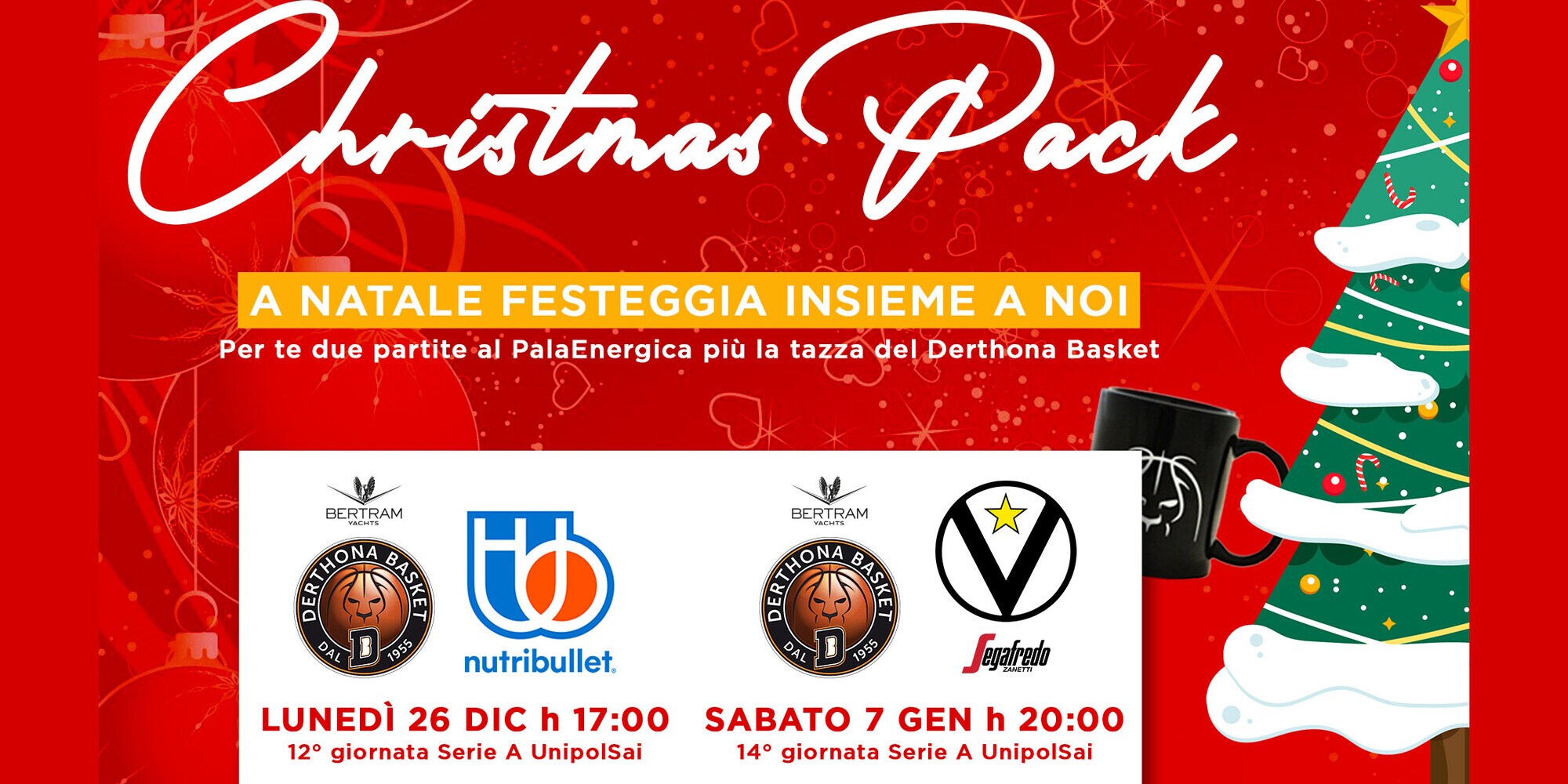 Derthona Basket: il regalo del Natale bianconero