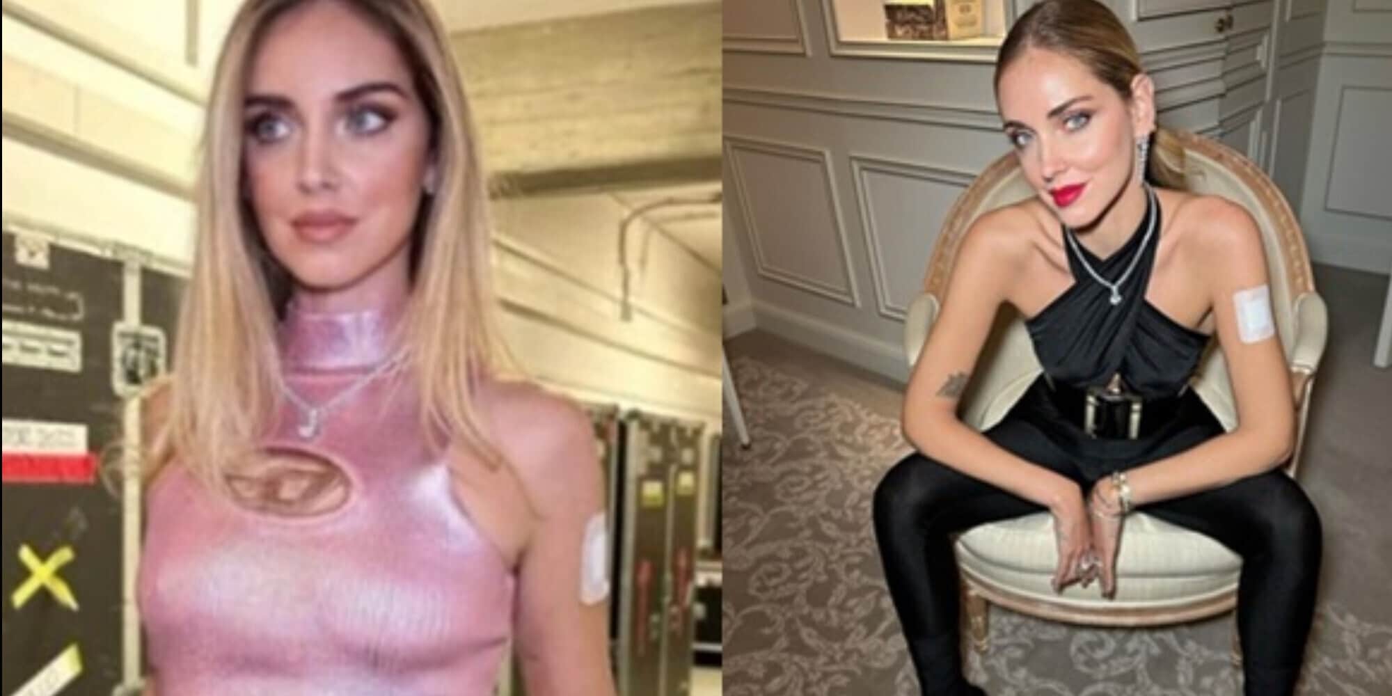 Chiara Ferragni e il cerotto al braccio: svelato il motivo