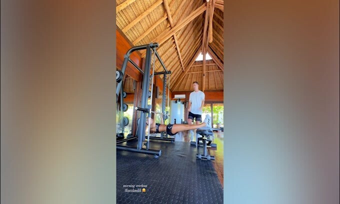 Milik pensa già alla Juve: il video dell'allenamento in palestra