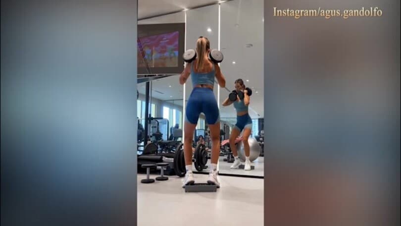 Lady Lautaro, l'allenamento sbalordisce i fans