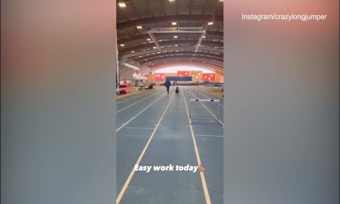 Jacobs scherza sui social: l'allenamento è "easy"!