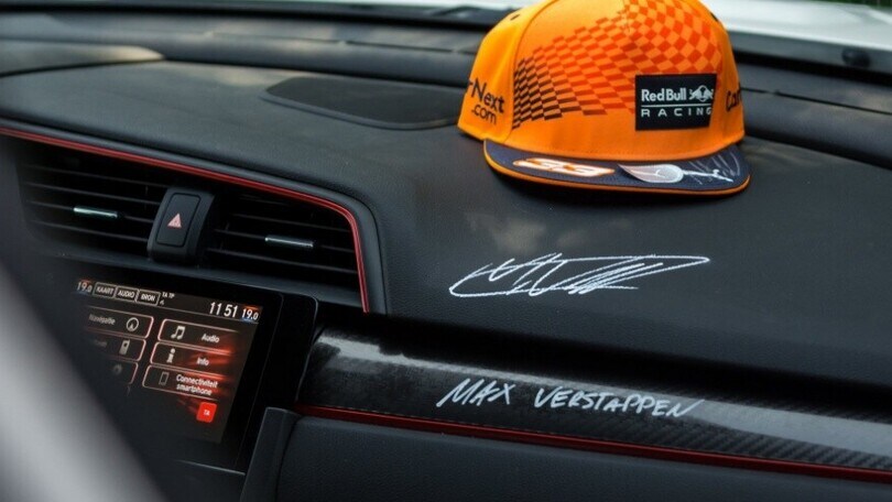 Max Verstappen, in vendita la sua Honda Civic Type-R GT