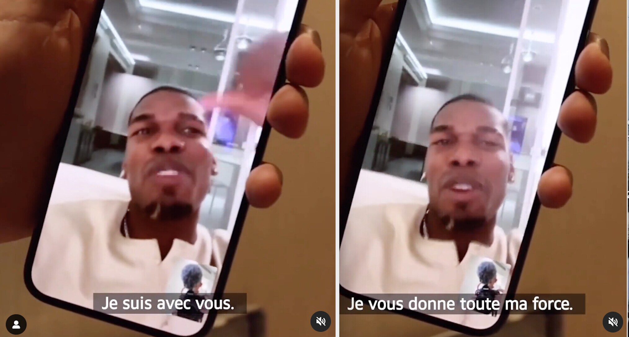 Pogba chiama la Francia: «Sono con voi»