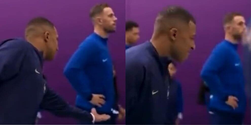 Mbappé-Henderson, l'episodio prima di Francia-Inghilterra