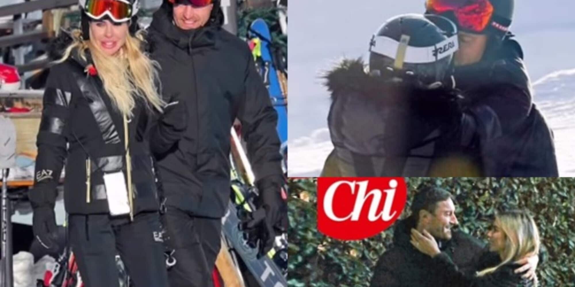 Ilary Blasi, primo bacio con Bastian. Totti e Noemi carezze e abbracci in pubblico