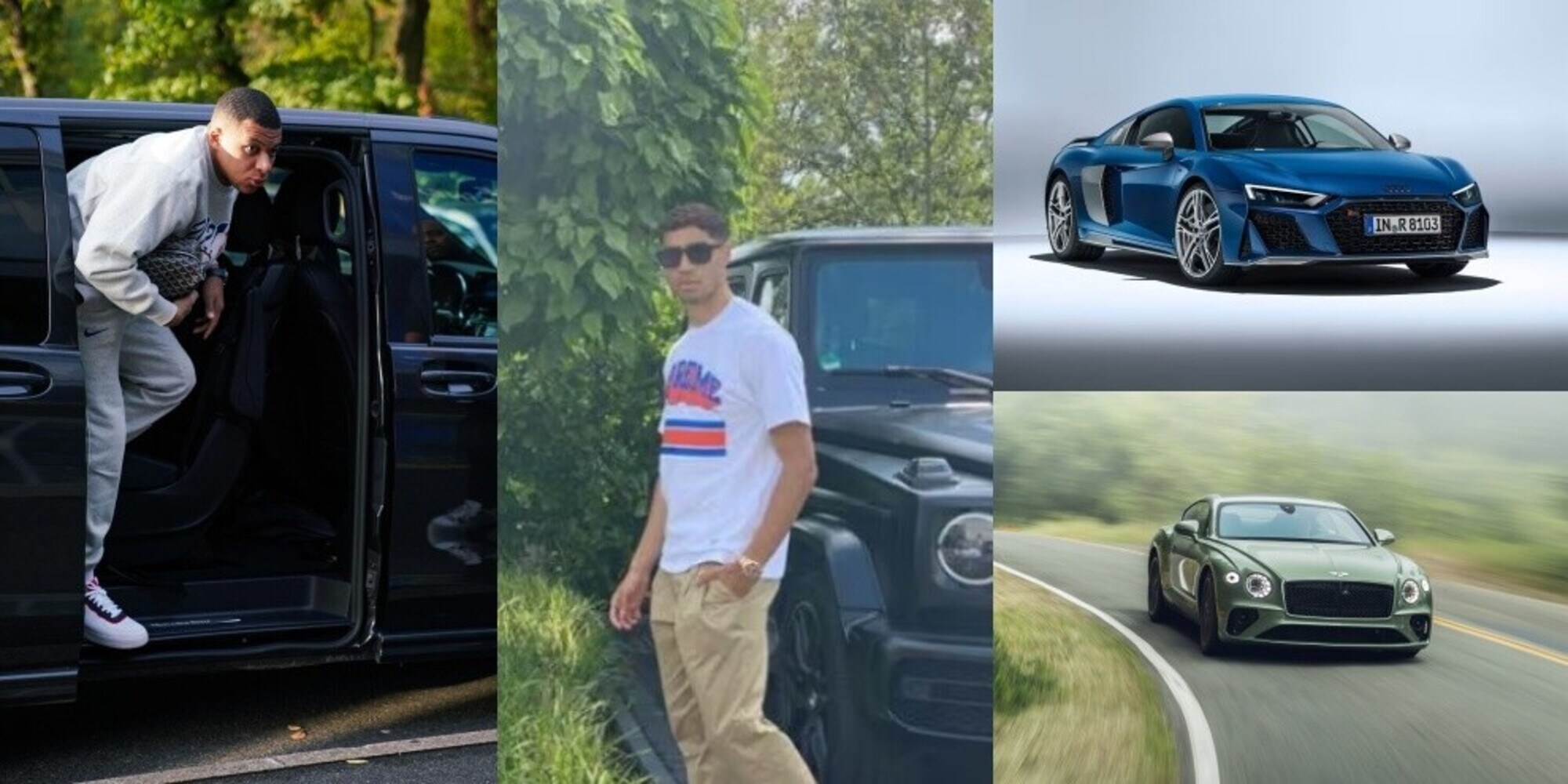 Francia-Marocco, Mbappé vs Hakimi: è sfida anche tra supercar