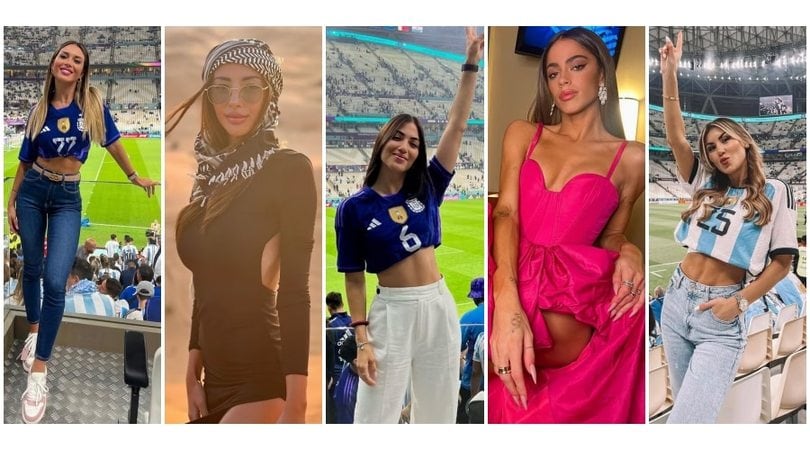 Argentina, in finale c'è anche la Scaloneta delle wags!