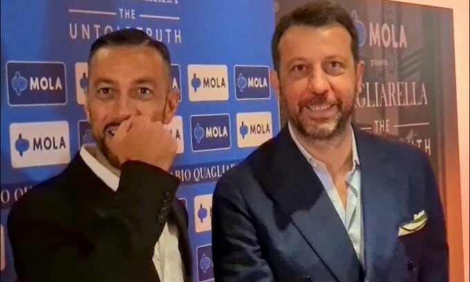 Tegola per la Samp, lesione per Quagliarella: il comunicato