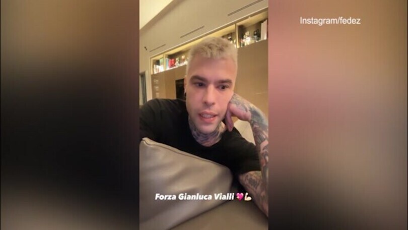 Vialli, il messaggio di Fedez: "Mi ha dato una forza che nessuno è riuscito a darmi"