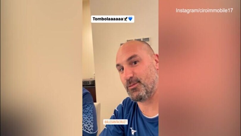 Lazio, Immobile "segna" anche a tavola: è tombola!