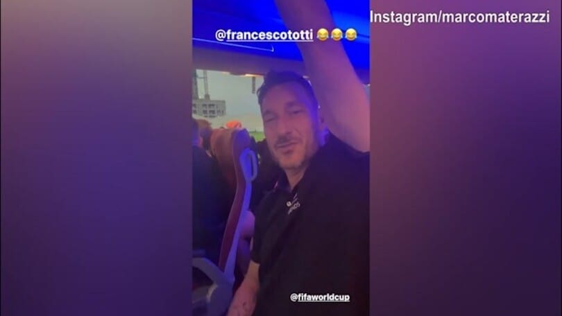 Materazzi, Totti,Vieri e Del Piero: quante risate tra campioni