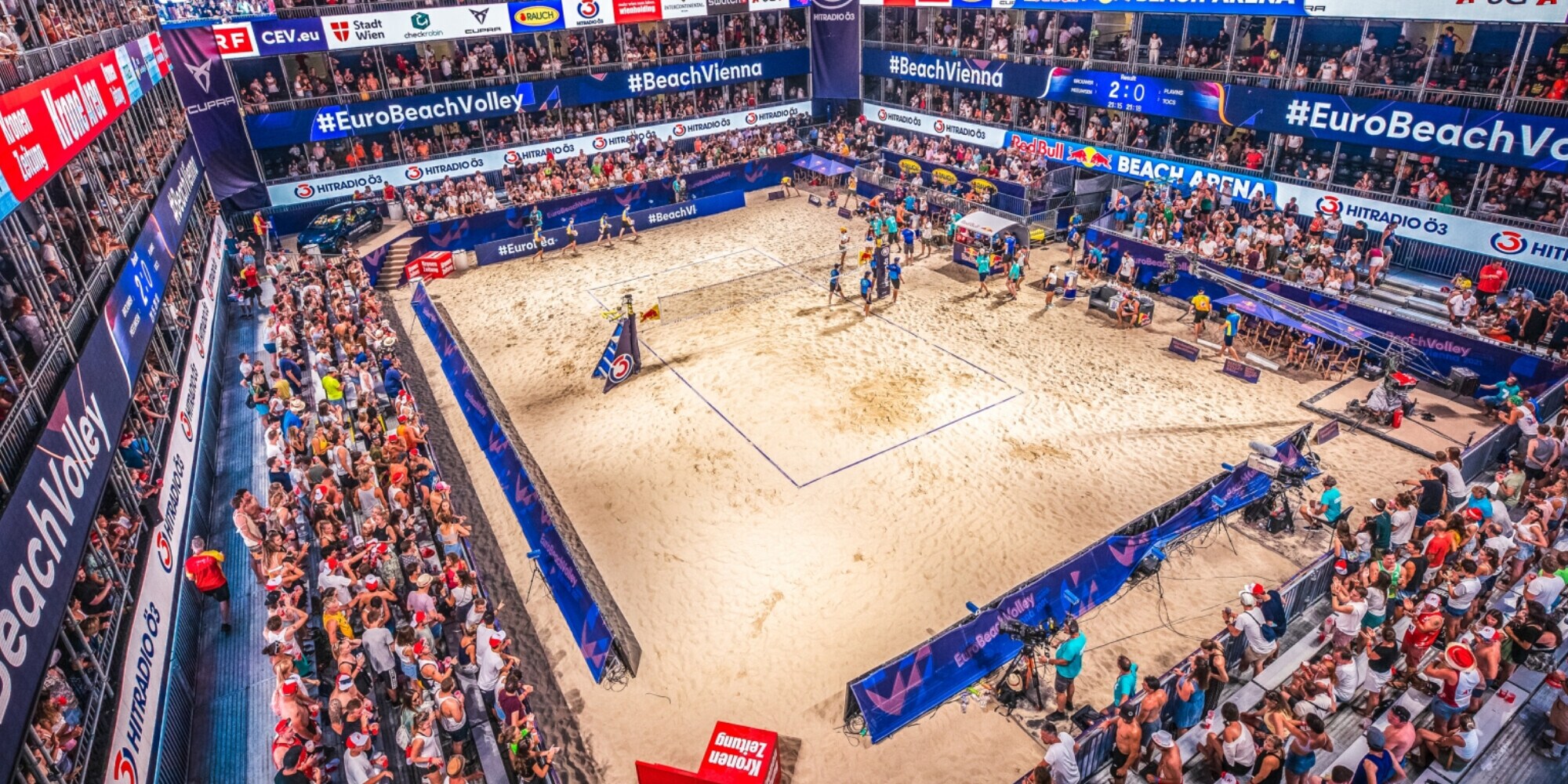 Assegnati a Vienna gli Europei di beach volley