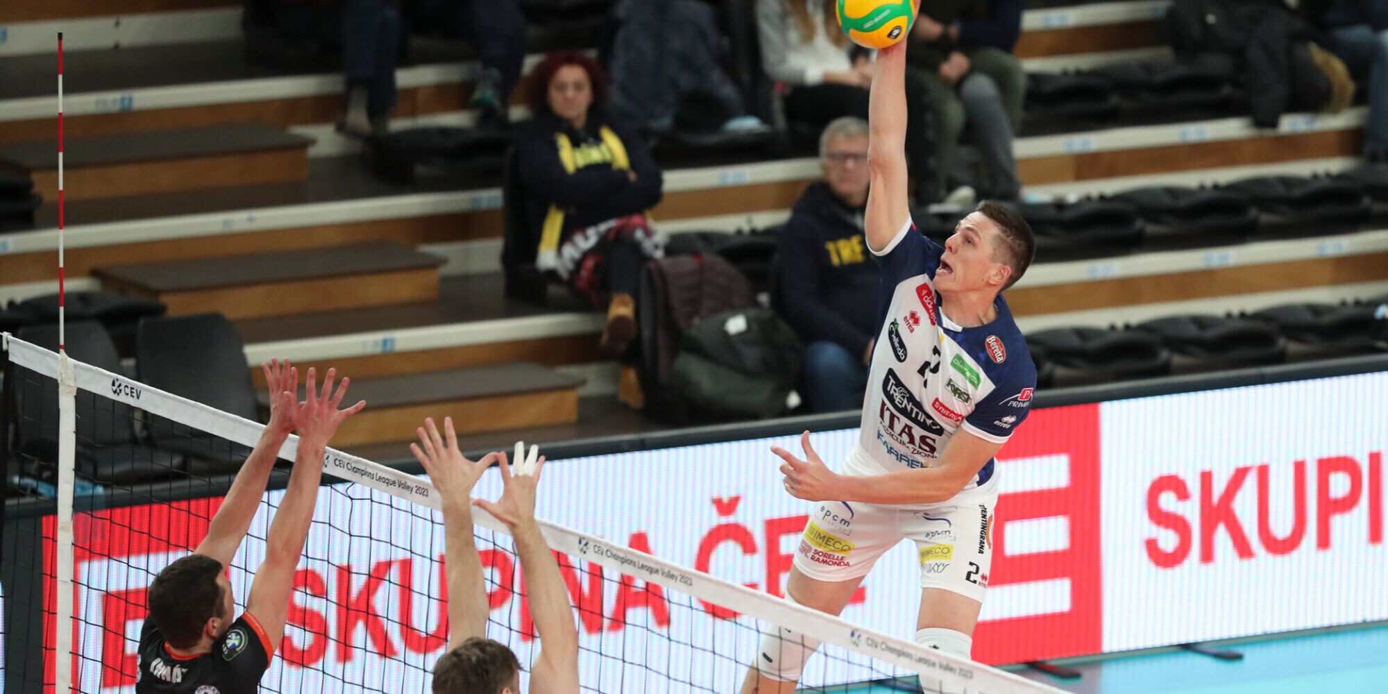 Champions League: Trento doma il Karlovarsko alla BLM Arena