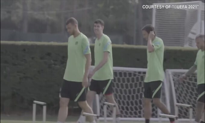 Inter, multato Dzeko per il gestaccio contro la Juve