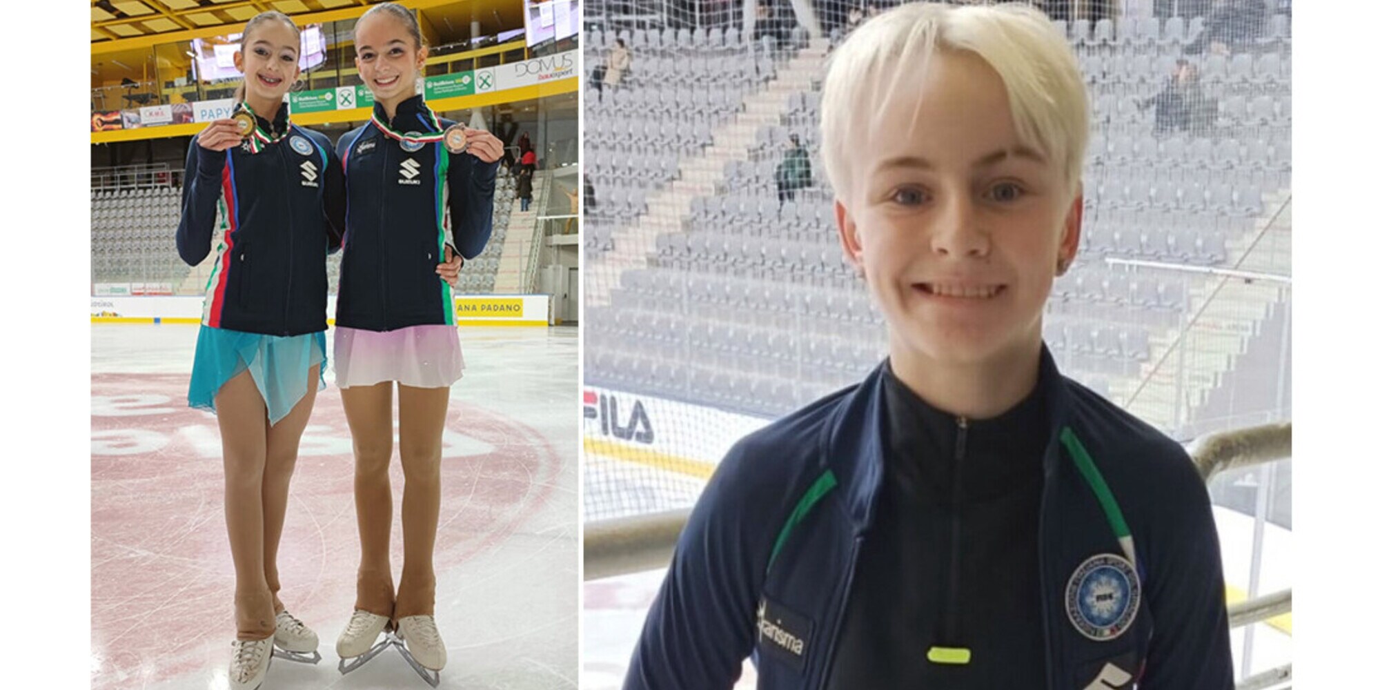 FIGURA - Campionati italiani Junior: Ghezzo oro bis, anche Barucchi e Buttiero sul podio