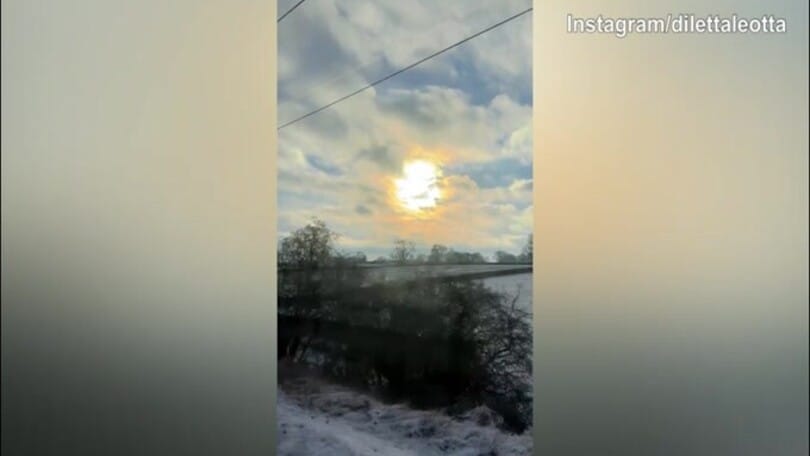 Diletta viaggia in treno, dove è diretta?