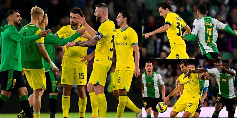 Betis-Inter 1-1: il film della partita