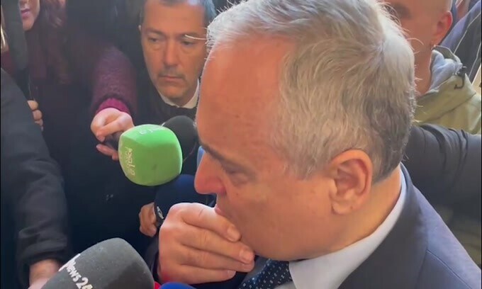 La commozione di Lotito: "Mihajlovic rappresenta un esempio"