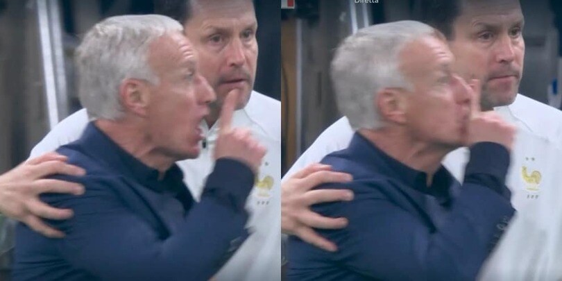 Deschamps litiga con la panchina dell'Argentina: "Dovete stare muti"