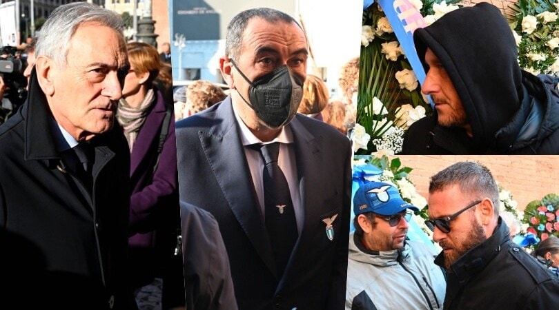 Sinisa Mihajlovic, i funerali a Roma: in migliaia per l’ultimo saluto