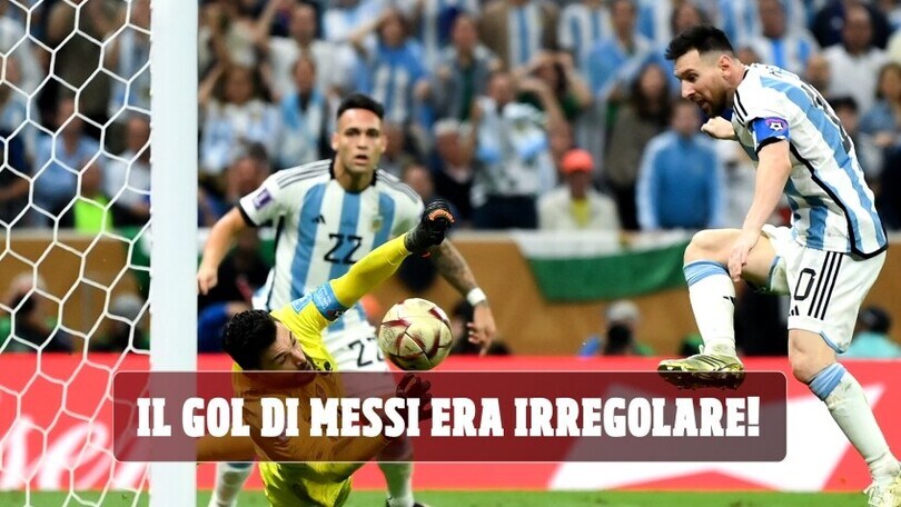 Il gol di Messi era irregolare!