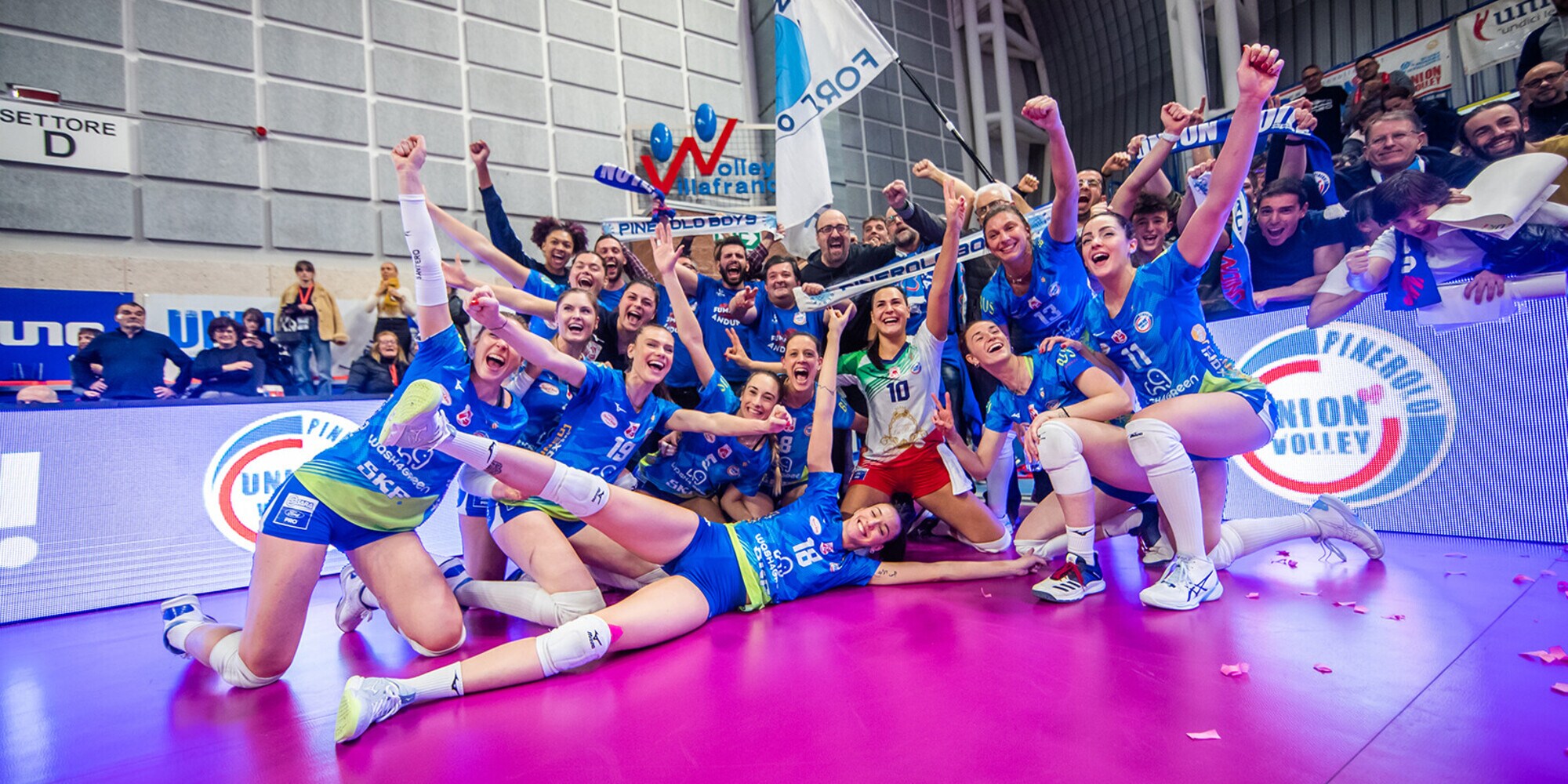 Unionvolley Pinerolo: finalmente la prima vittoria in casa