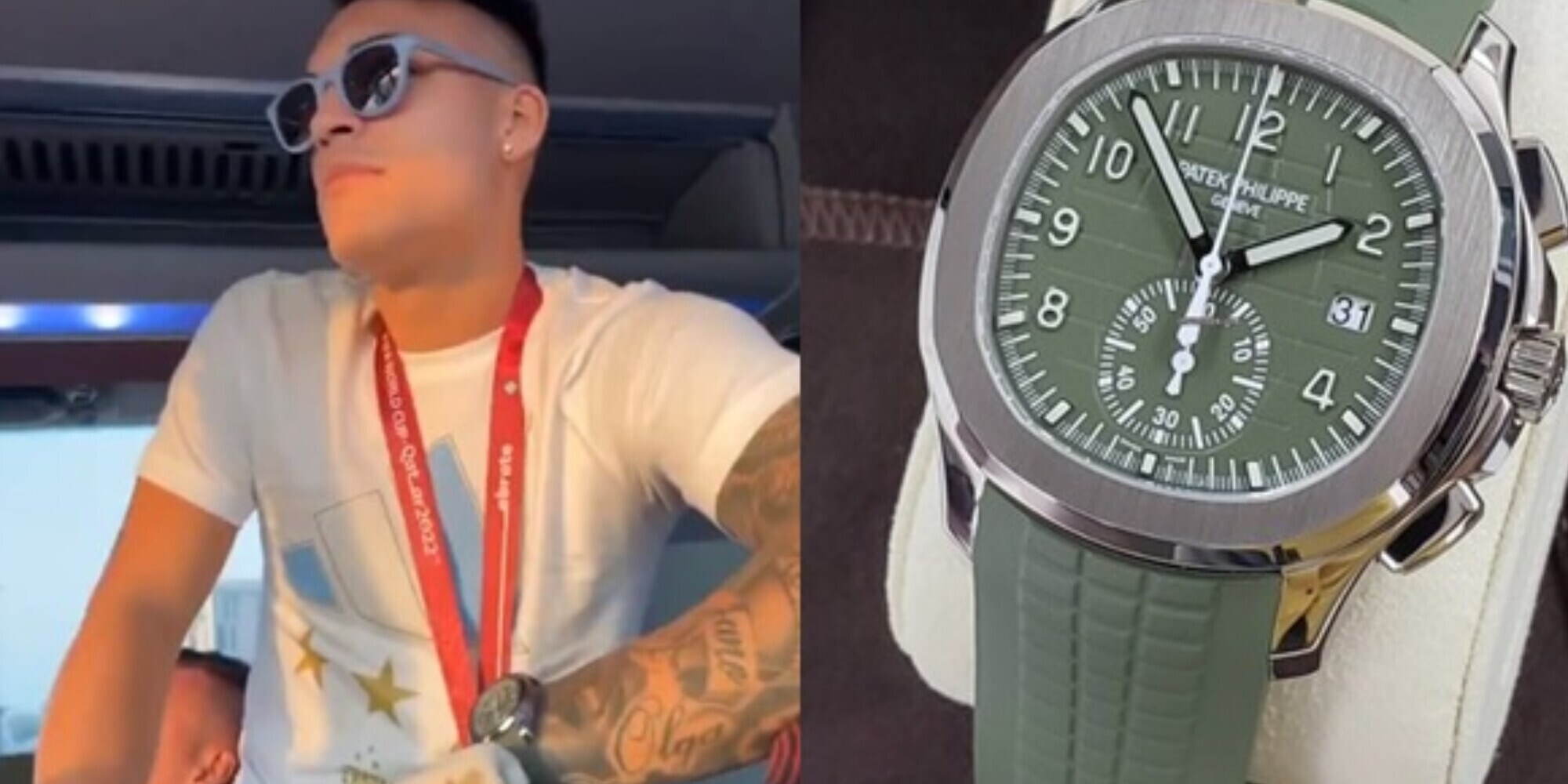 Lautaro, la festa Argentina e l'orologio da 130K: il Toro versione party