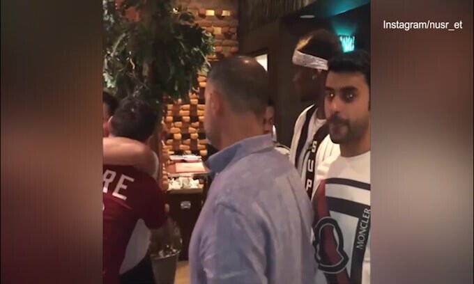 Dopo le polemiche Salt Bae risponde: ecco il video repertorio con Messi