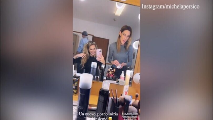 Lady Rugani scatenata sul set
