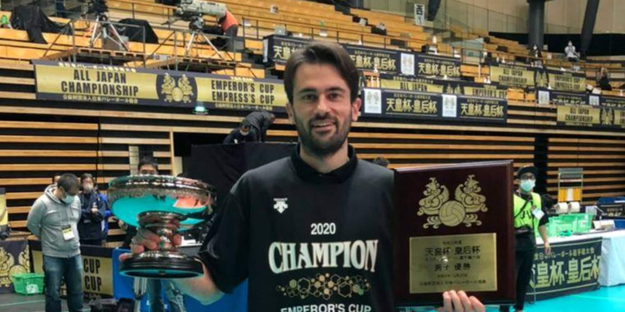 Fagiani, un allenatore italiano vince in Giappone