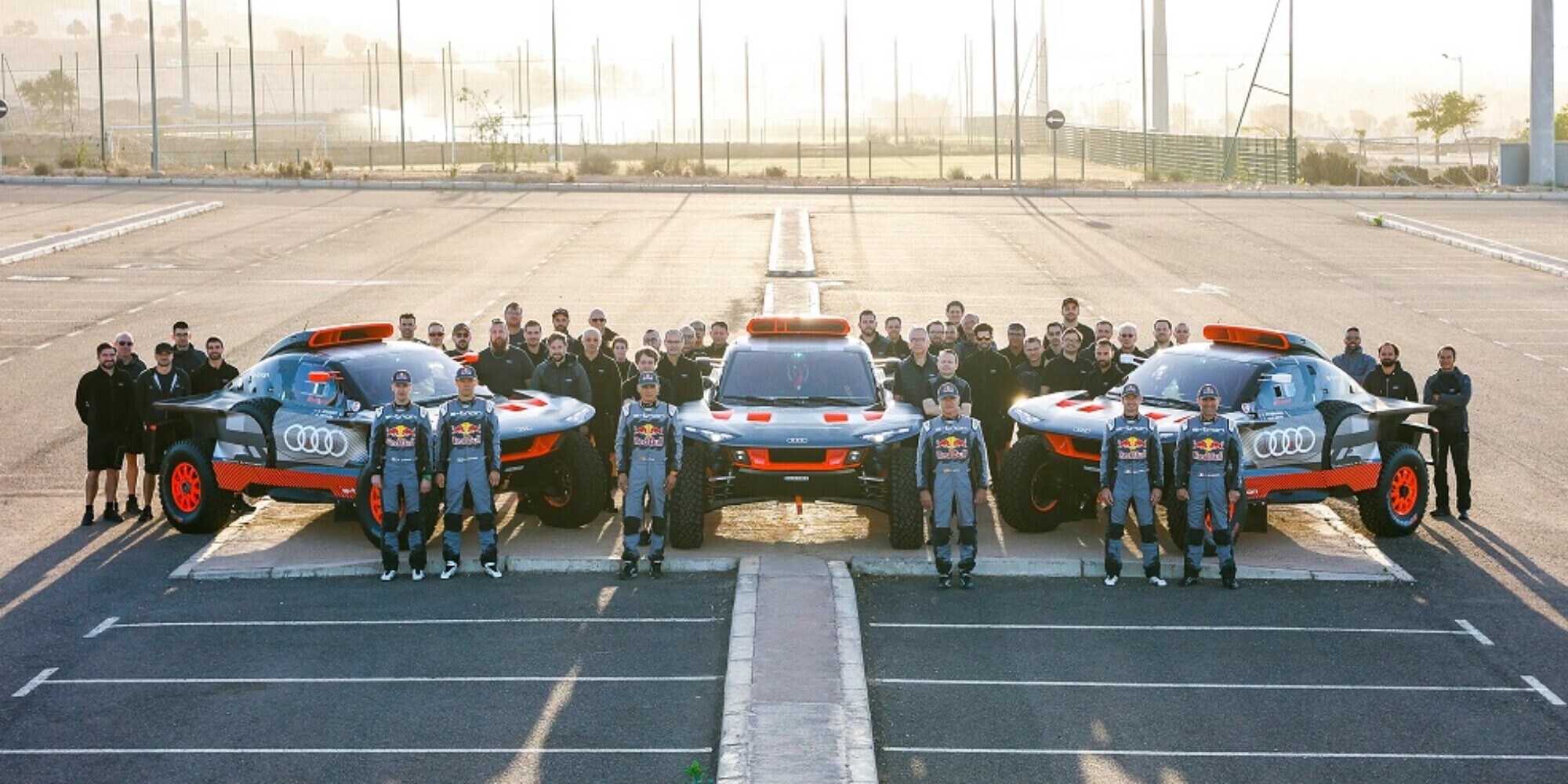 Dakar 2023, con l'RS Q e-tron E2 Audi punta al podio