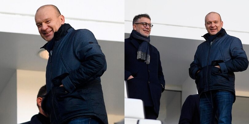 Juventus, prima uscita pubblica per Scanavino: in tribuna con Cherubini